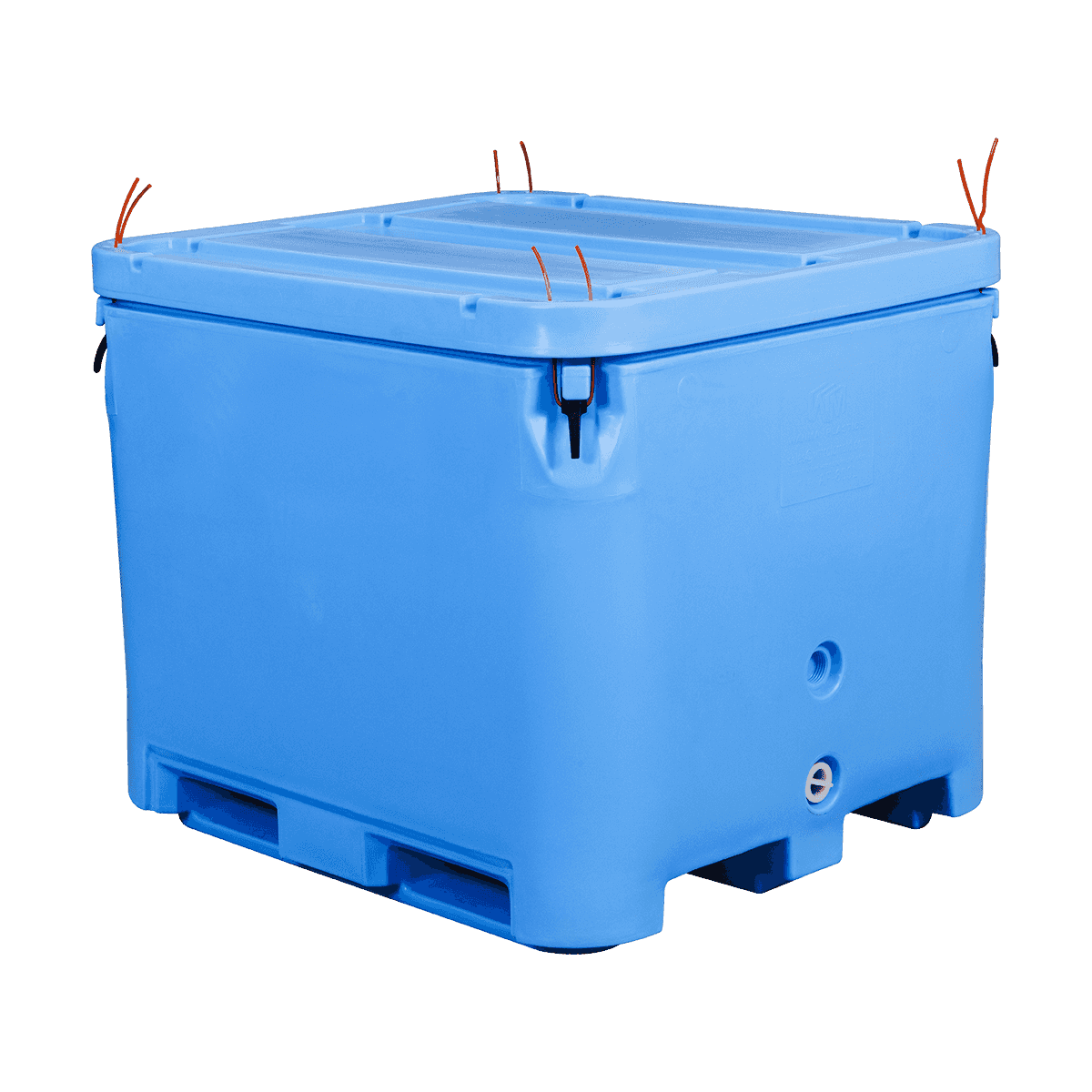 AF-800L 食品肉類/家禽加工用容器，冷藏保溫箱運(yùn)輸周轉(zhuǎn)箱